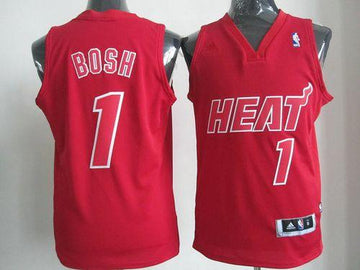 Chris Bosh Miami Heat red Fashion jersey