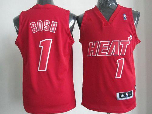 Chris Bosh Miami Heat red Fashion jersey