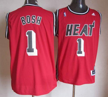 Chris Bosh Miami Heat red jersey