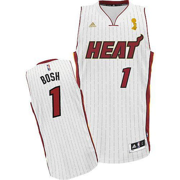 Chris Bosh Miami Heat white jersey