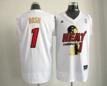 Chris Bosh Miami Heat white jersey