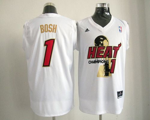 Chris Bosh Miami Heat white jersey