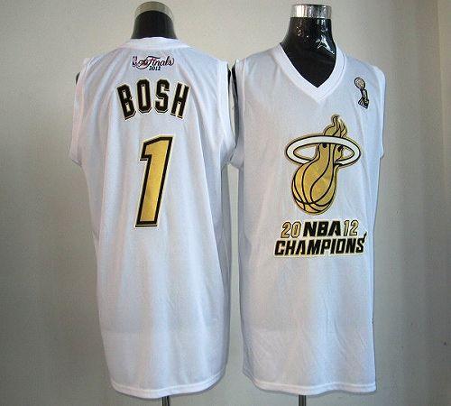 Chris Bosh Miami Heat white jersey