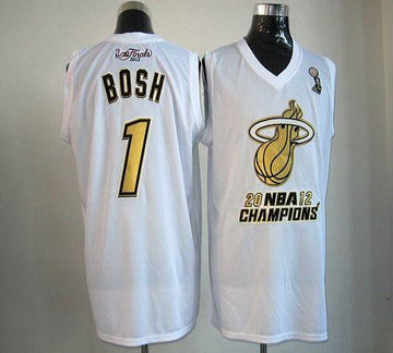 Chris Bosh Miami Heat white jersey
