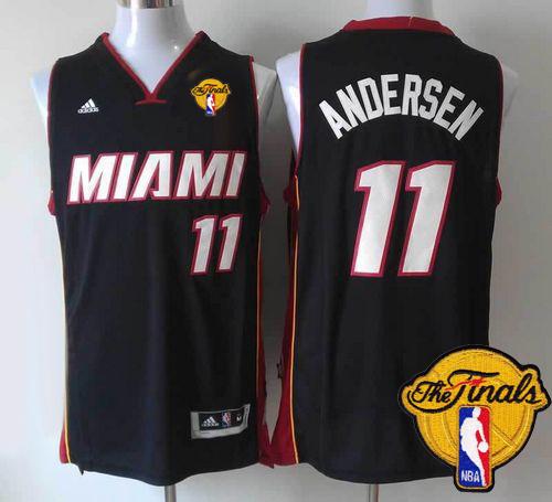 Chris Andersen Miami Heat black jersey