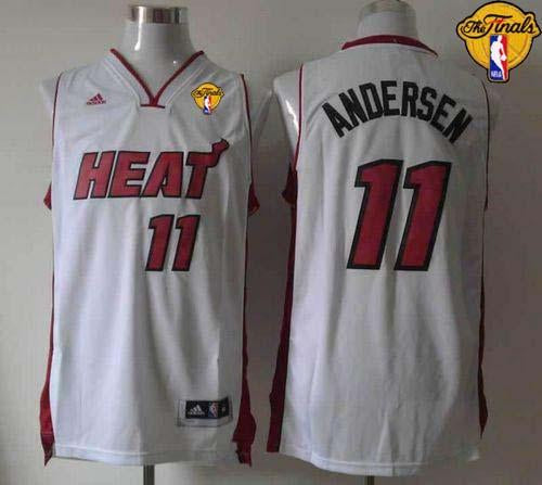 Chris Andersen Miami Heat white jersey