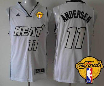 Chris Andersen Miami Heat white jersey