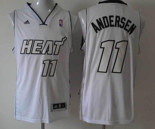 Chris Andersen Miami Heat white jersey