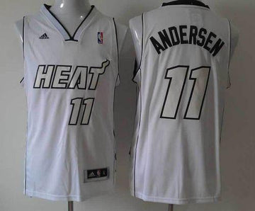 Chris Andersen Miami Heat white jersey