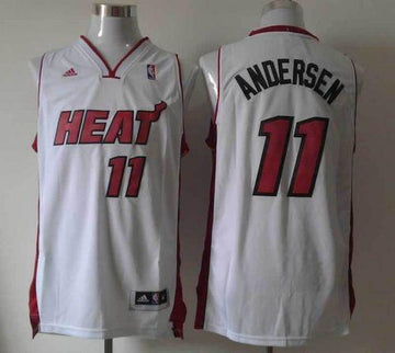 Chris Andersen Miami Heat white jersey