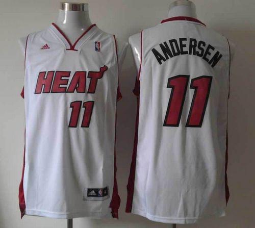 Chris Andersen Miami Heat white jersey