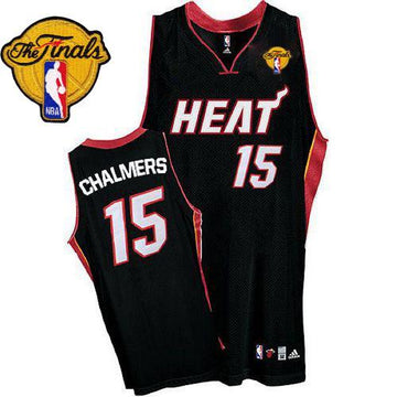 Mario Chalmers Miami Heat black jersey