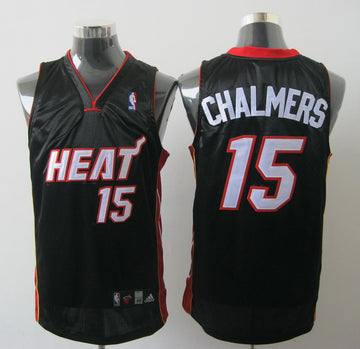 Mario Chalmers Miami Heat black jersey