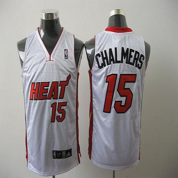 Mario Chalmers Miami Heat white jersey