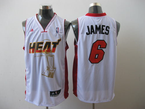 Miami Heat white jersey