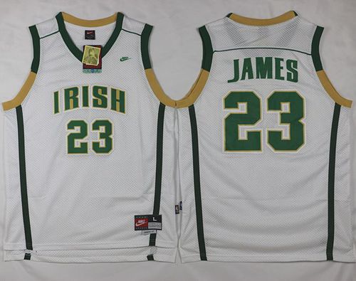 LeBron James Miami Heat white jersey