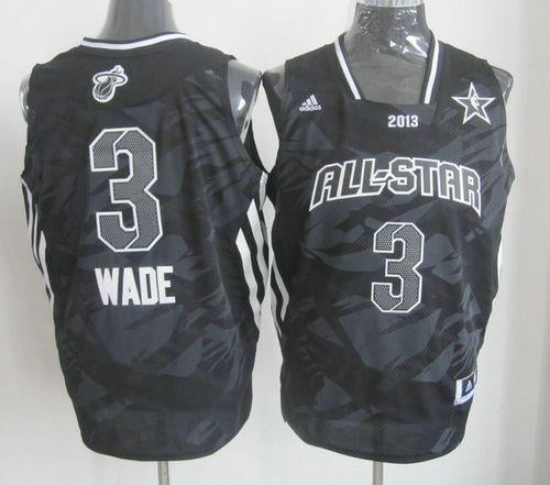 Dwyane Wade Miami Heat black Fashion jersey