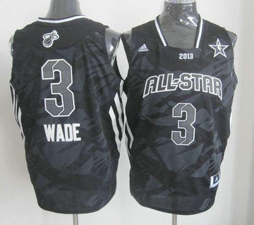 Dwyane Wade Miami Heat black Fashion jersey