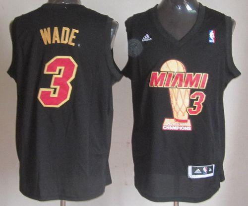 Dwyane Wade Miami Heat black jersey