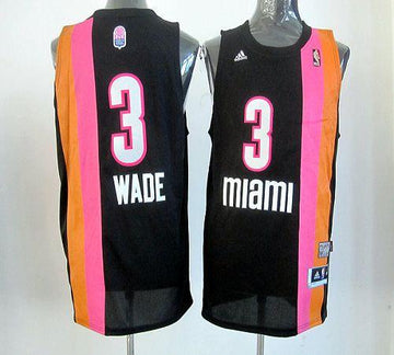 Dwyane Wade Miami Heat black Classic jersey