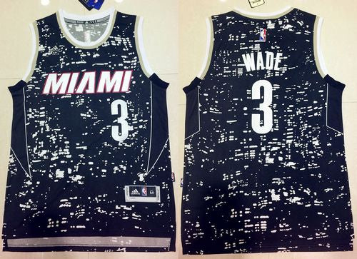 Dwyane Wade Miami Heat black jersey