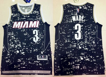 Dwyane Wade Miami Heat black jersey