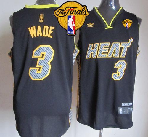Dwyane Wade Miami Heat black Fashion jersey