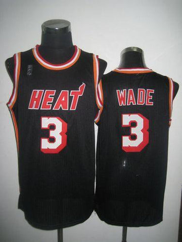 Dwyane Wade Miami Heat black jersey