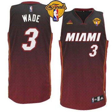Dwyane Wade Miami Heat black Fashion jersey