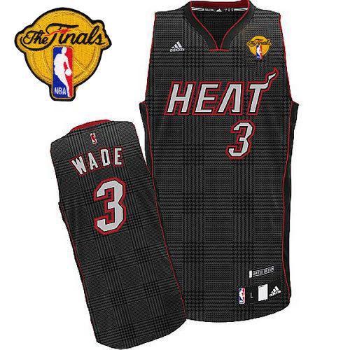 Dwyane Wade Miami Heat black Fashion jersey