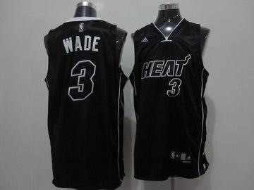 Dwyane Wade Miami Heat black Shadow jersey