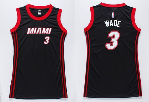 Dwyane Wade Miami Heat black jersey