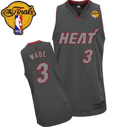 Dwyane Wade Miami Heat grey Fashion jersey