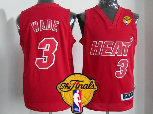 Dwyane Wade Miami Heat red Fashion jersey