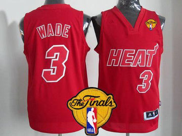Dwyane Wade Miami Heat red Fashion jersey