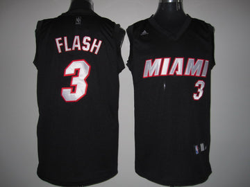 Dwyane Wade Miami Heat black Fashion jersey