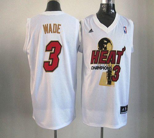 Dwyane Wade Miami Heat white jersey