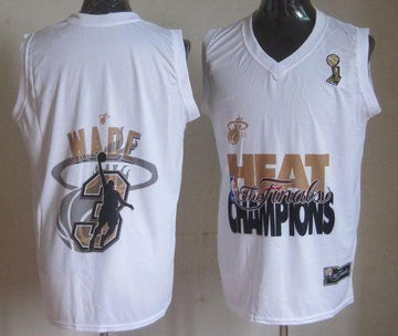 Dwyane Wade Miami Heat white jersey