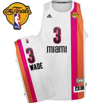Dwyane Wade Miami Heat white Classic jersey