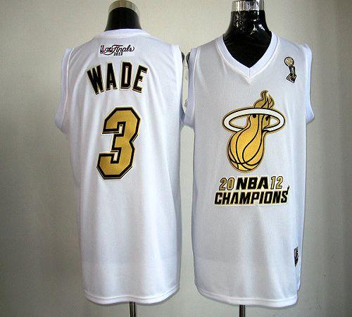 Dwyane Wade Miami Heat white jersey