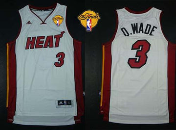 Dwyane Wade Miami Heat white jersey