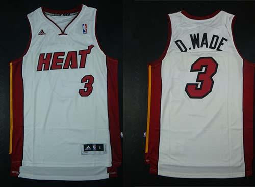 Dwyane Wade Miami Heat white jersey