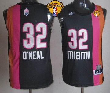 Shaquille O'Neal Miami Heat black Classic jersey