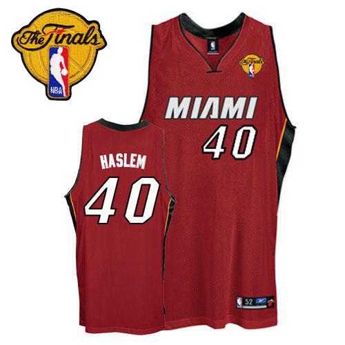 Udonis Haslem Miami Heat red jersey