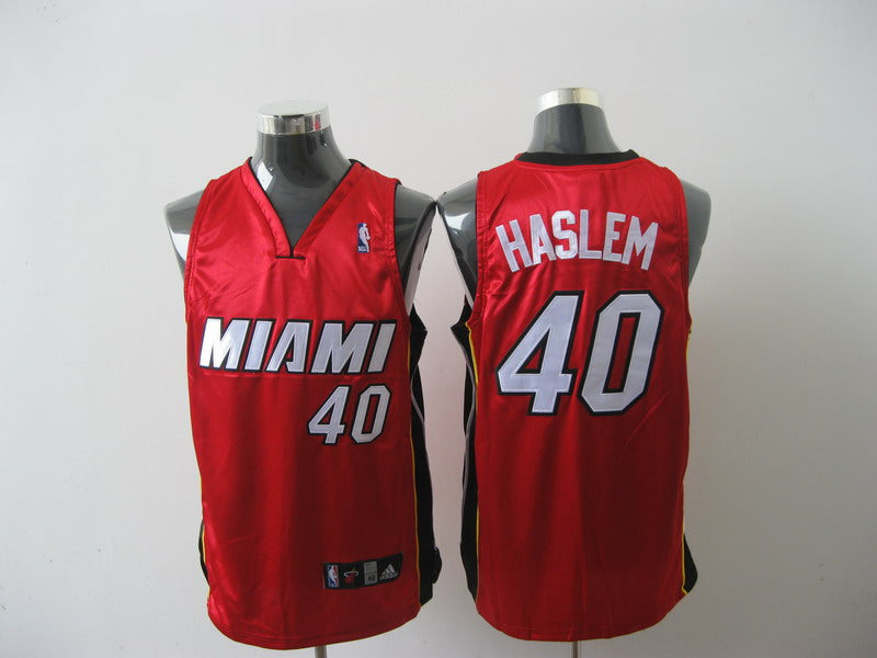 Udonis Haslem Miami Heat red jersey