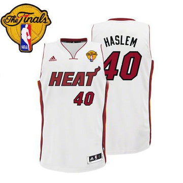 Udonis Haslem Miami Heat white jersey