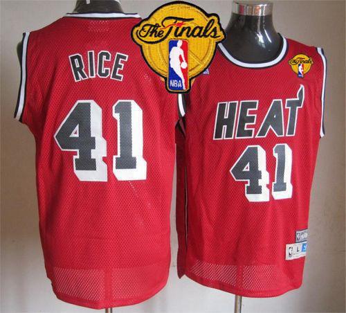 Glen Rice Miami Heat red Throwback jersey
