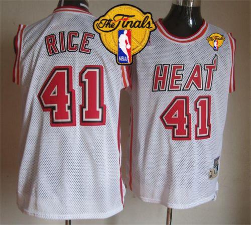 Glen Rice Miami Heat white Throwback jersey