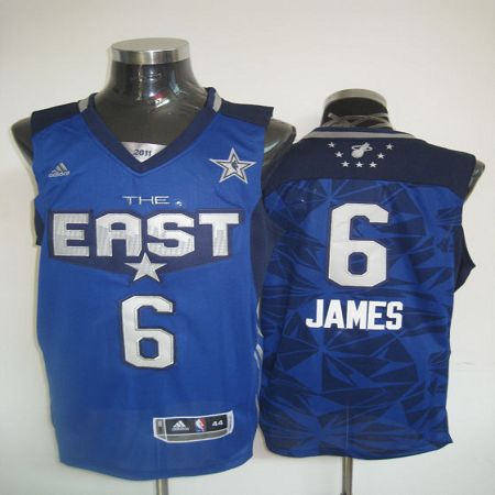 LeBron James Miami Heat blue jersey