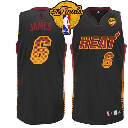 LeBron James Miami Heat black jersey